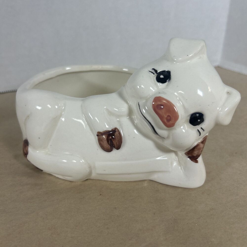 Retro Ceramic Pig Sponge Holder for Kitchen Sink Vintage Piggy Grannycore - Picture 9 of 15
